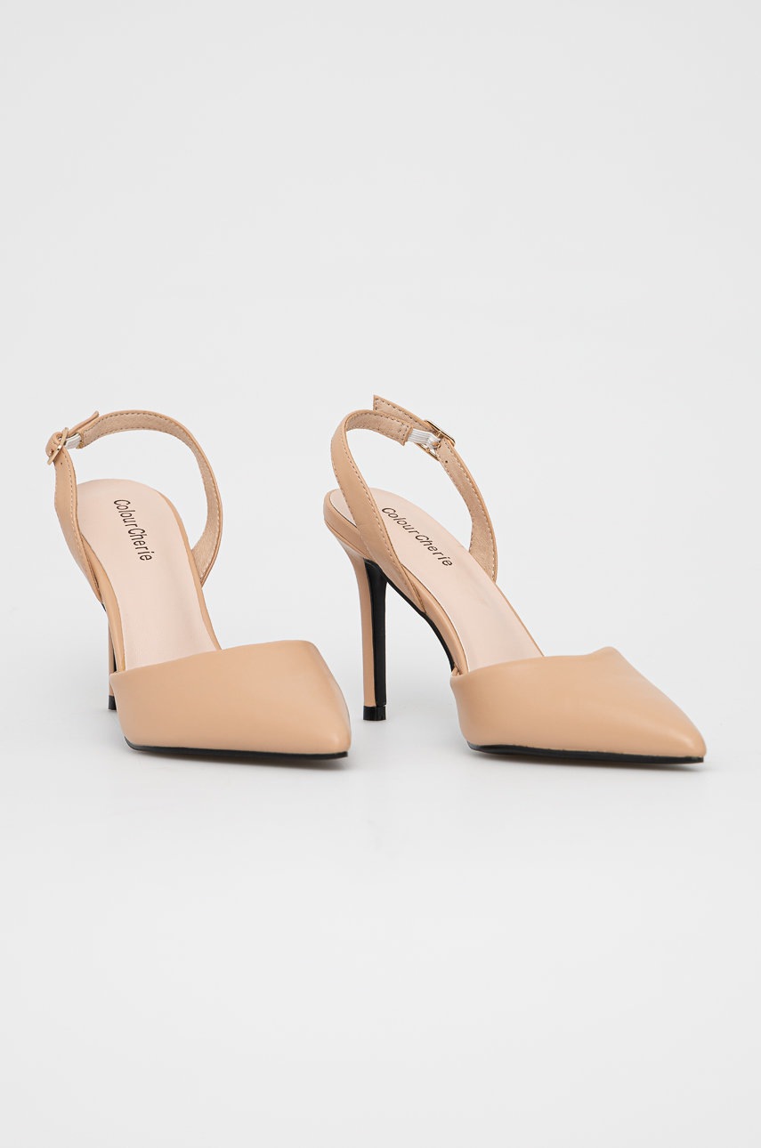 

Туфлі Answear Lab Colour Cherie колір бежевий