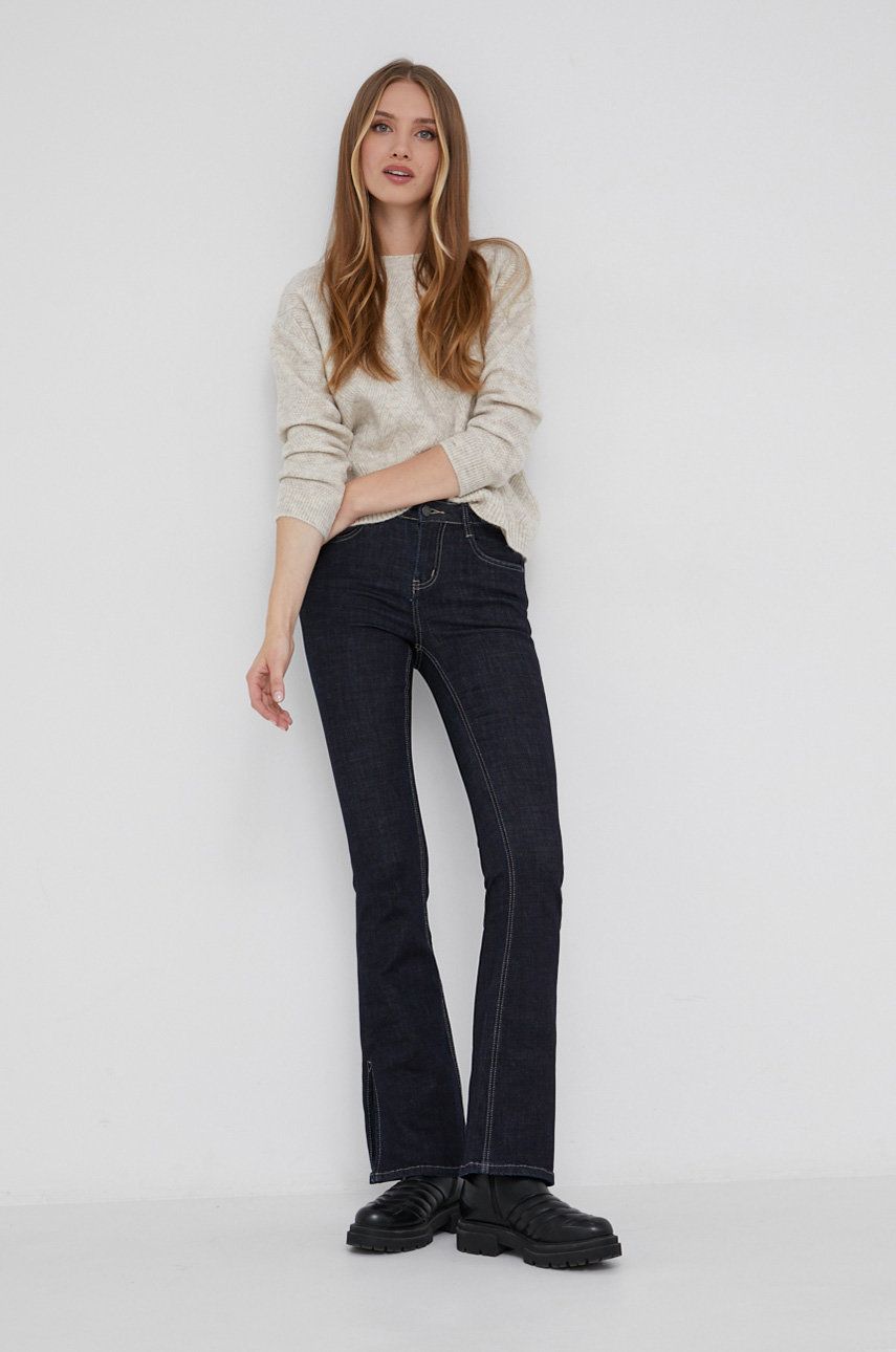 Answear Lab Jeans femei, medium waist Answear Lab imagine noua 2022
