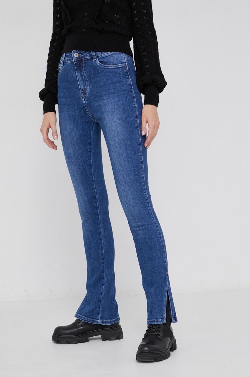 Answear Lab Jeans femei, high waist Answear Lab imagine noua 2022