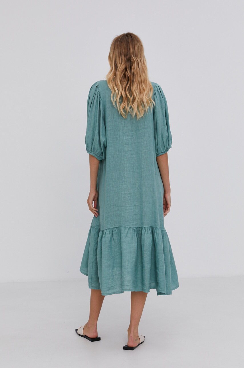 

Answear Lab - Льняное платье Pure Linen
