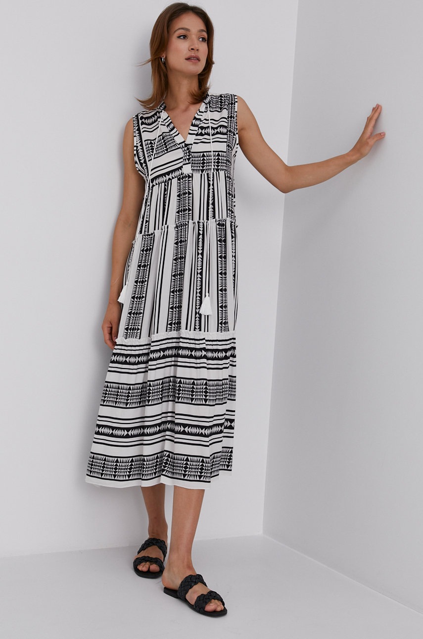 

Платье Answear Lab цвет чёрный maxi oversize