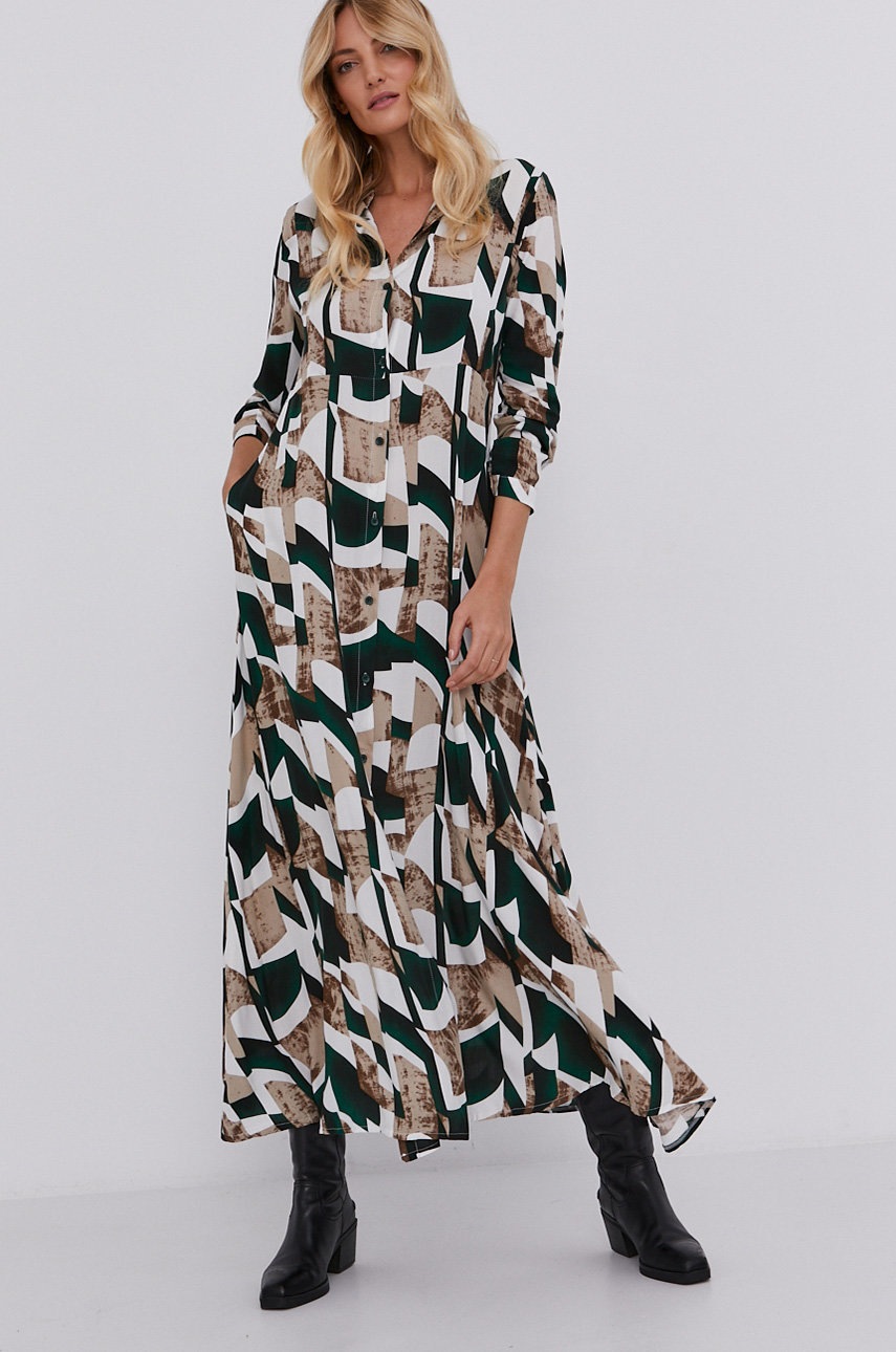 

Платье Answear Lab maxi расклешённое