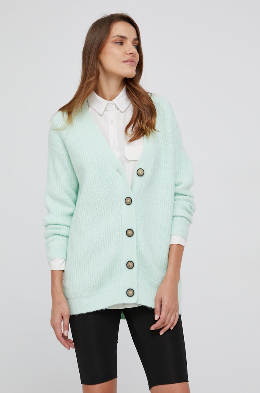 Answear lab cardigan femei, culoarea verde