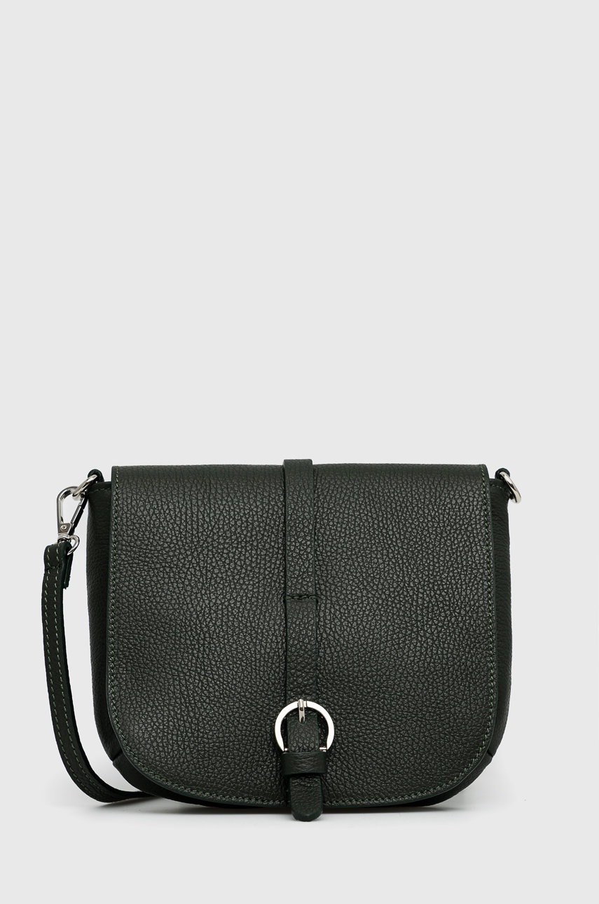 

Кожена чанта Answear Lab в зелено, Зелен