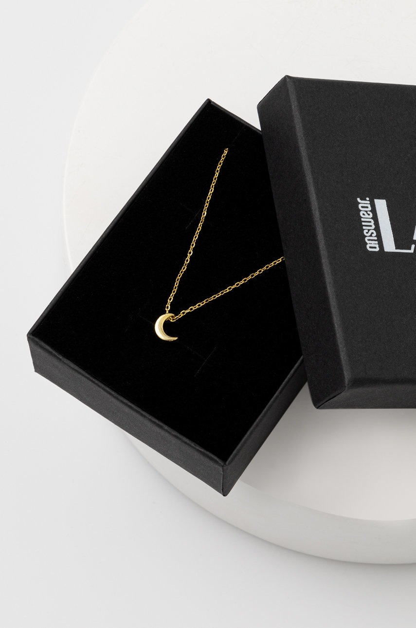 

Сребърно колие Answear Lab, Злато