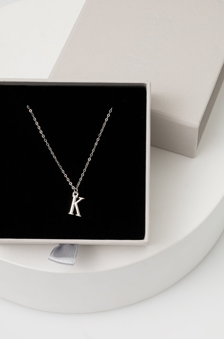 

Сребърно колие Answear Lab, Сребърен