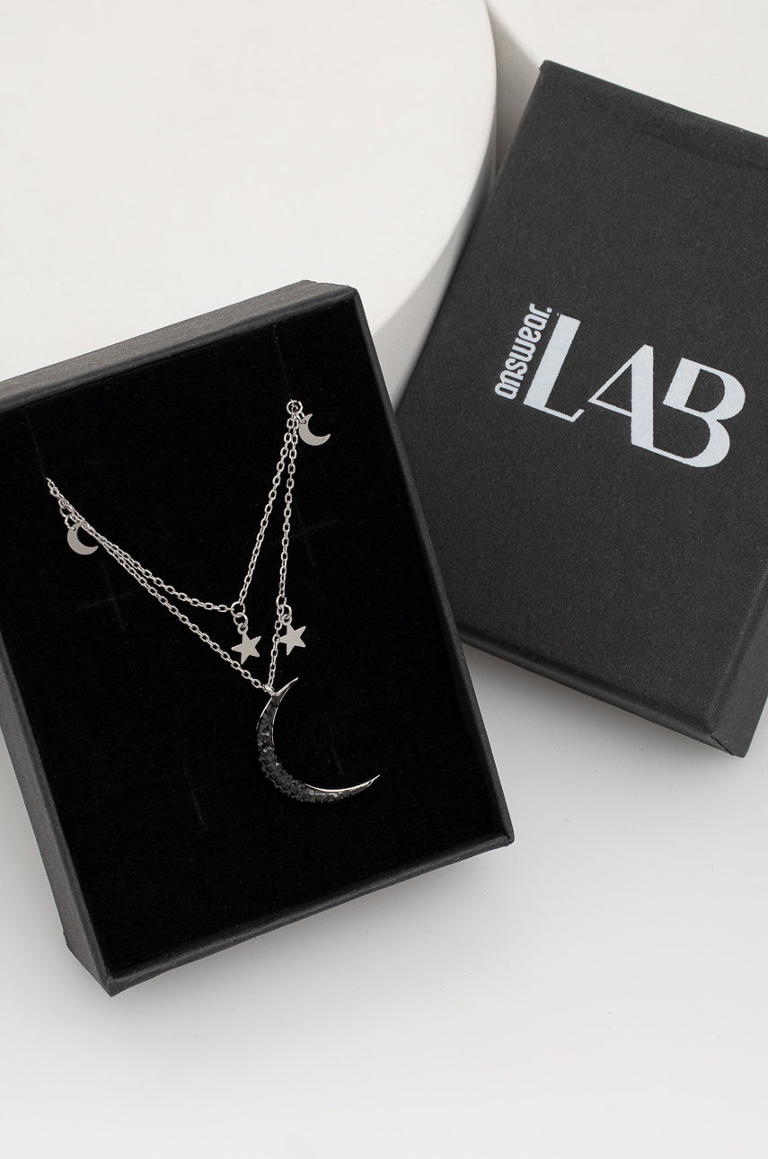 

Срібне кольє Answear Lab