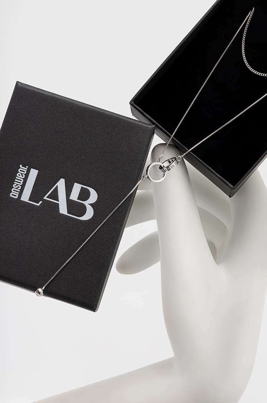 

срібне кольє Answear Lab