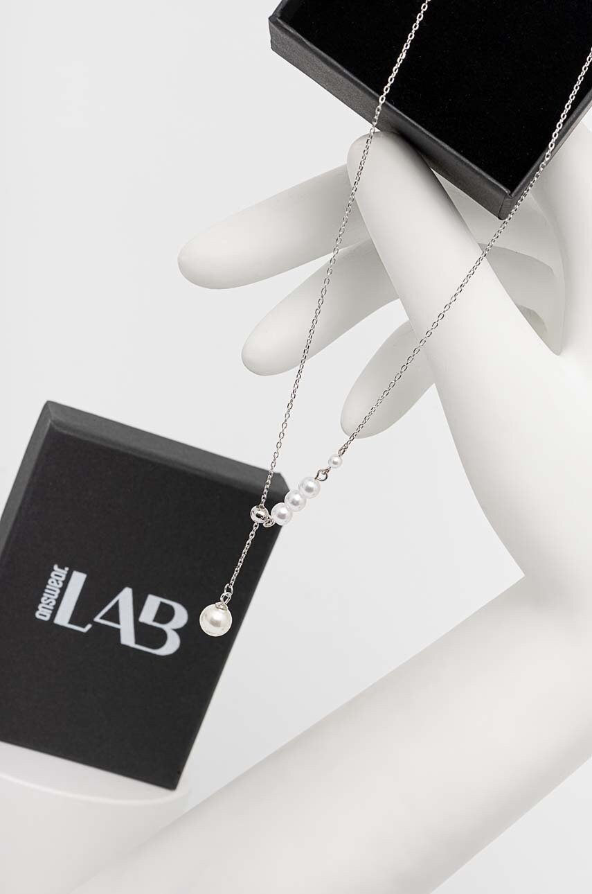 

Сребърно Колие Answear Lab, Сребърен
