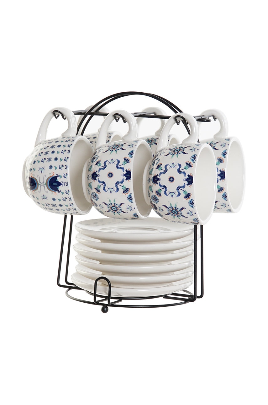 Answear Lab set de cești și farfurioare (6-pack)