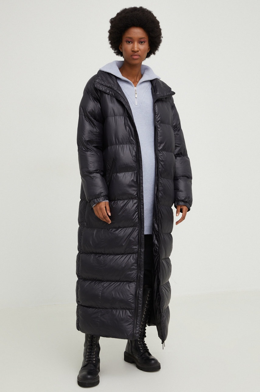 

Куртка Answear Lab жіноча колір чорний зимова oversize