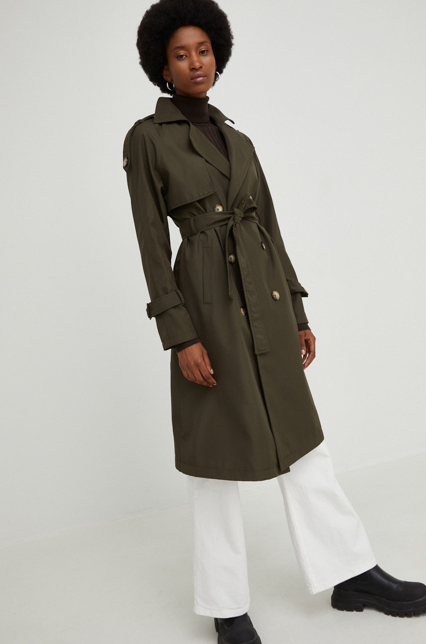 trench-kabat-answear-lab-damsky-zelena-barva-prechodny