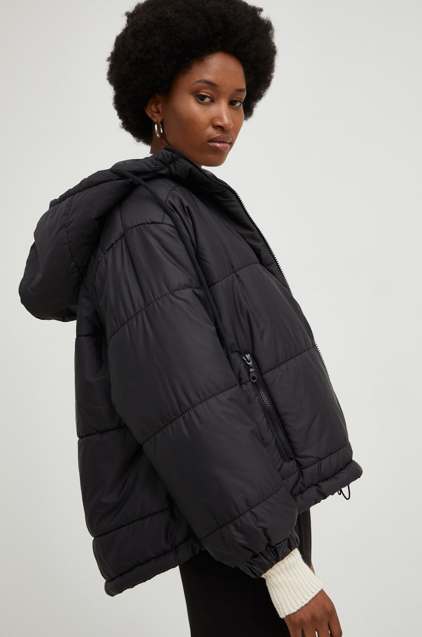 

Куртка Answear Lab жіноча колір чорний зимова oversize