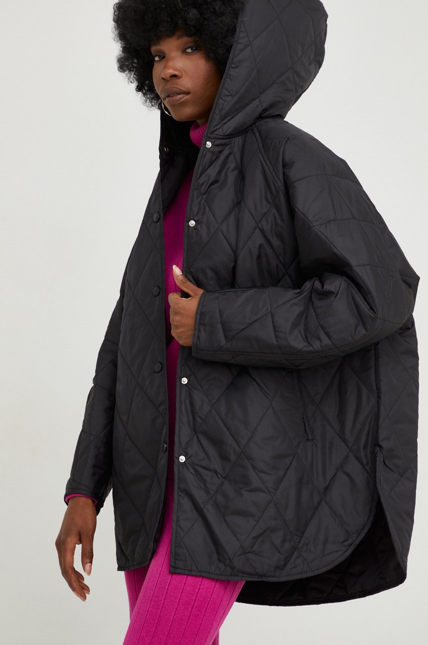 

Куртка Answear Lab жіноча колір чорний перехідна oversize