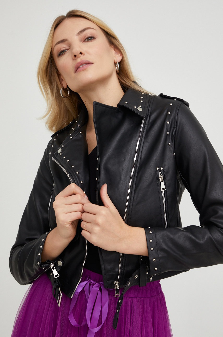 

Куртка Answear Lab X Лімітована колекція SISTERHOOD жіноча колір чорний перехідна