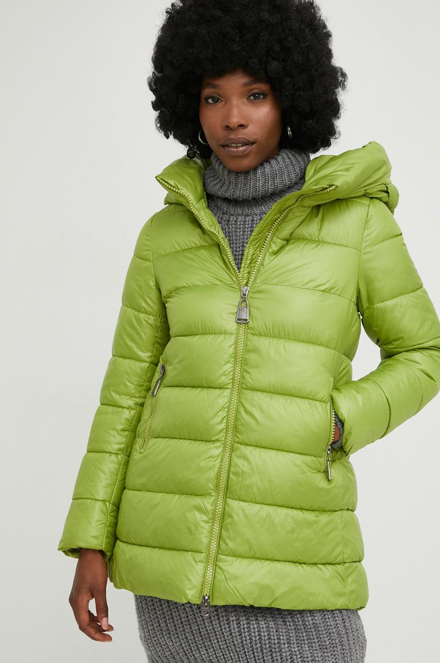 Answear Lab geaca femei, culoarea verde, de iarna answear imagine noua