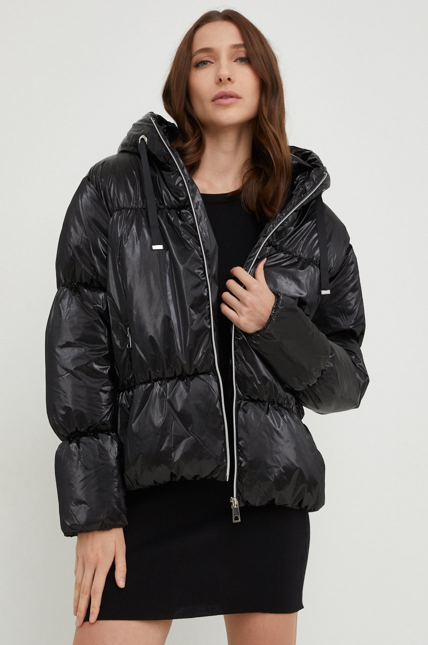 

Куртка Answear Lab женская цвет чёрный зимняя oversize