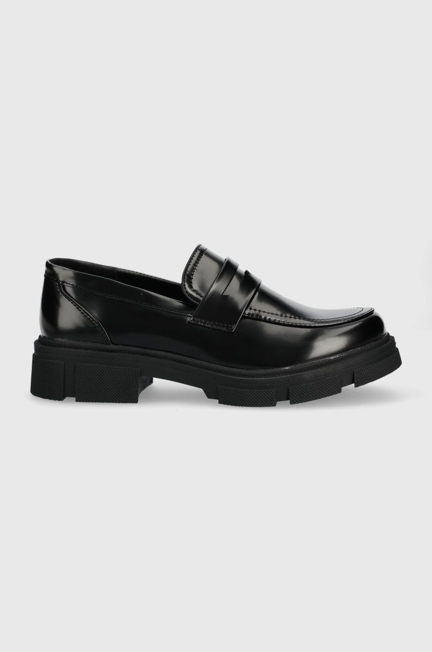 Answear Lab pantof femei, culoarea negru, cu toc plat Answear 2023-06-09