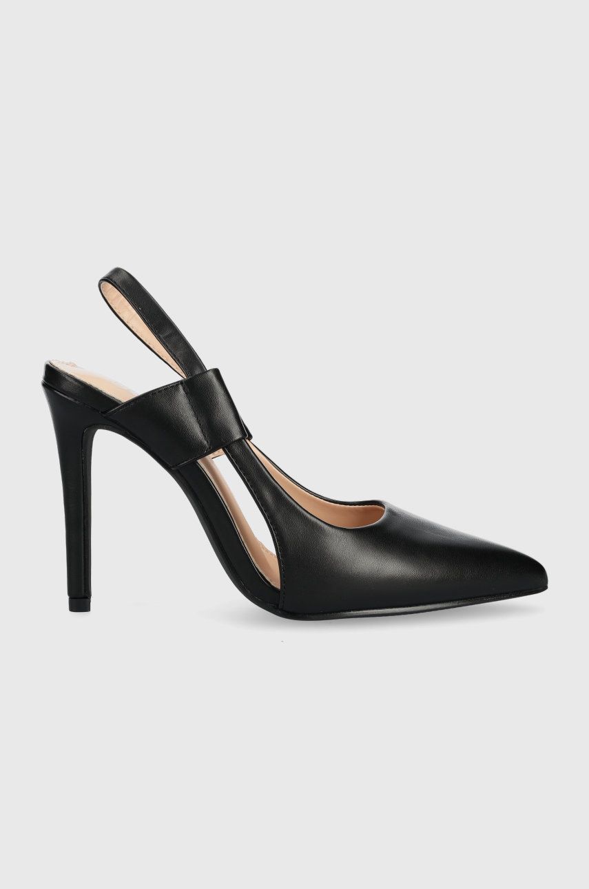 Answear Lab pantofi cu toc culoarea negru Answear 2023-09-28
