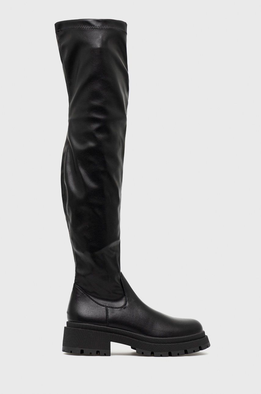 Answear Lab cizme femei, culoarea negru, cu platforma answear imagine noua