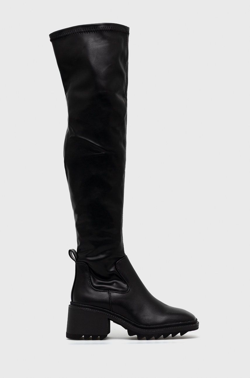 Answear Lab cizme femei, culoarea negru, cu toc drept Answear 2023-03-24