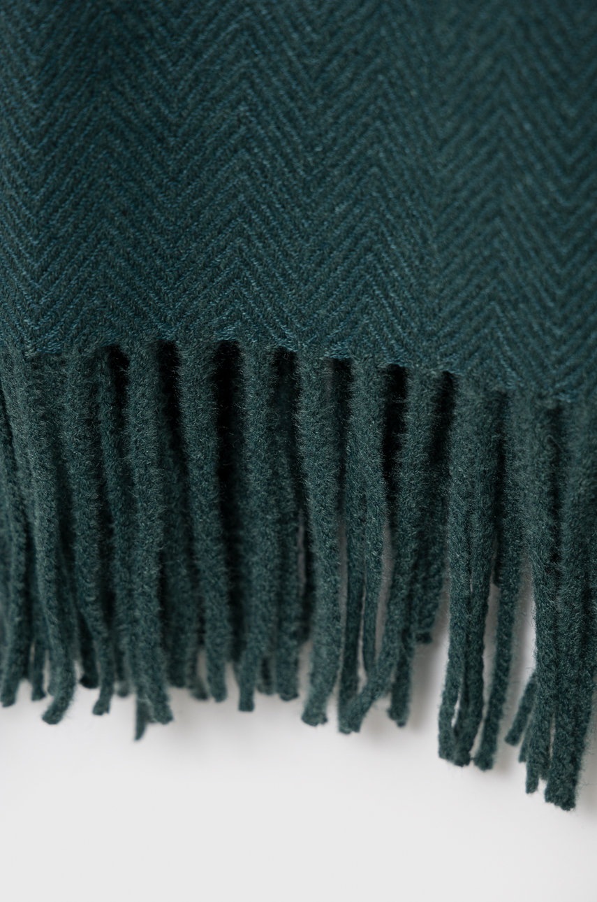 

Шарф Answear Lab Cashmere Blend колір зелений