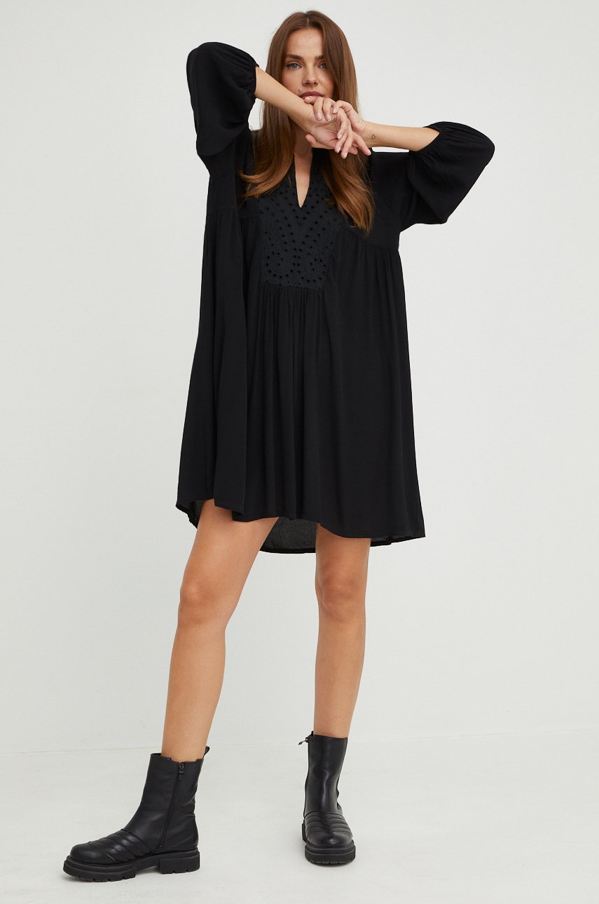 

Сукня Answear Lab колір чорний mini oversize