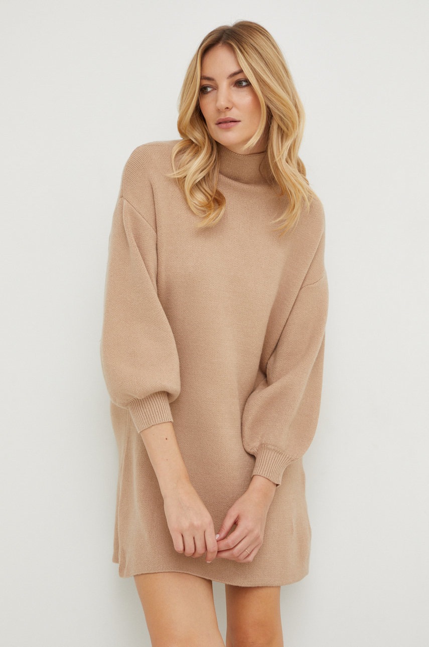 

Сукня Answear Lab колір бежевий mini oversize