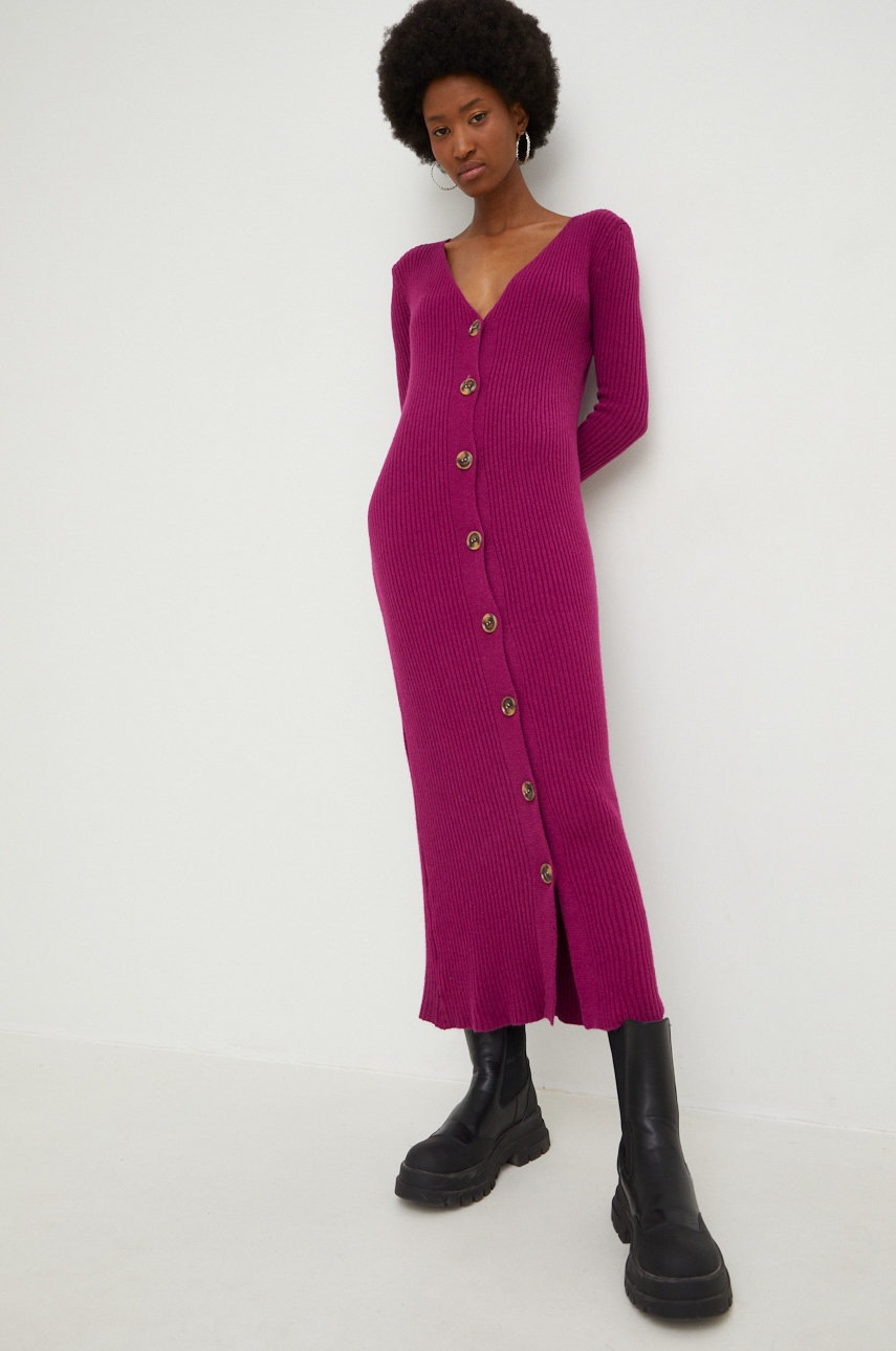 saty-answear-lab-ruzova-barva