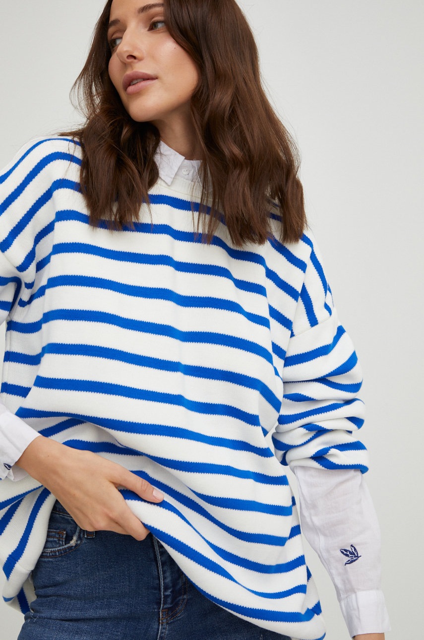 

Пуловер Answear Lab дамски, Син