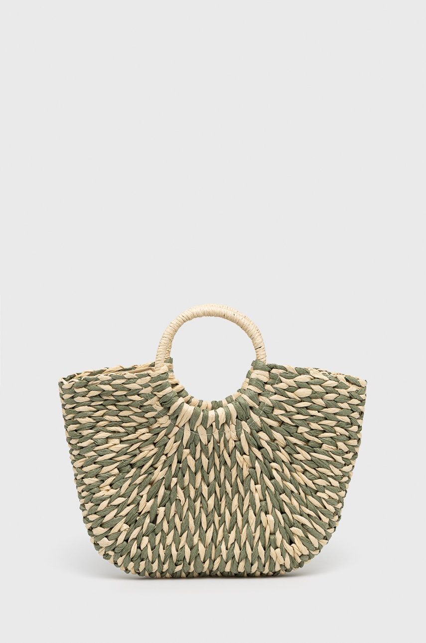 

Плажна кошница Answear Lab в зелено, Зелен
