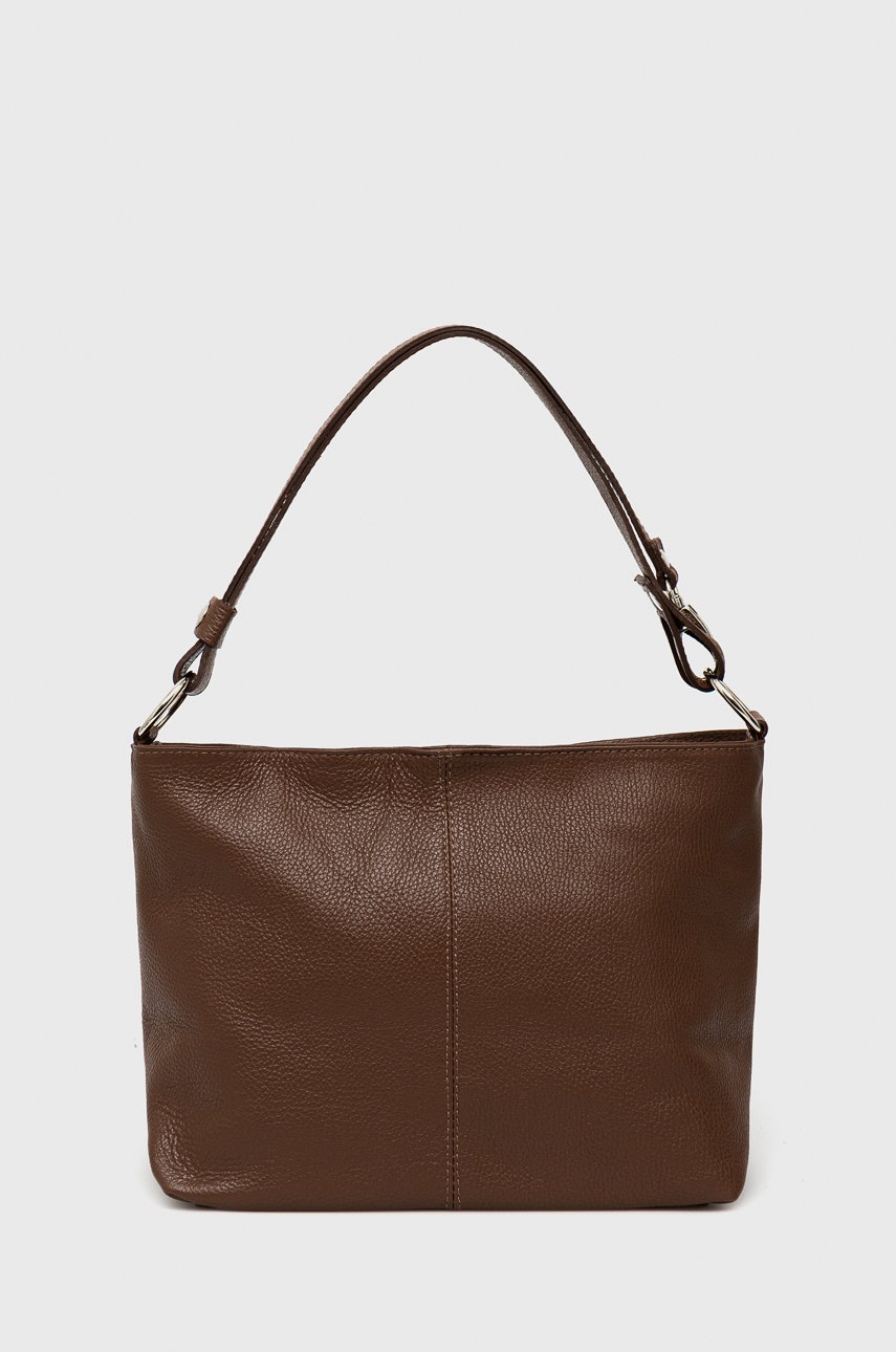 

Кожена чанта Answear Lab в кафяво, Кафяв