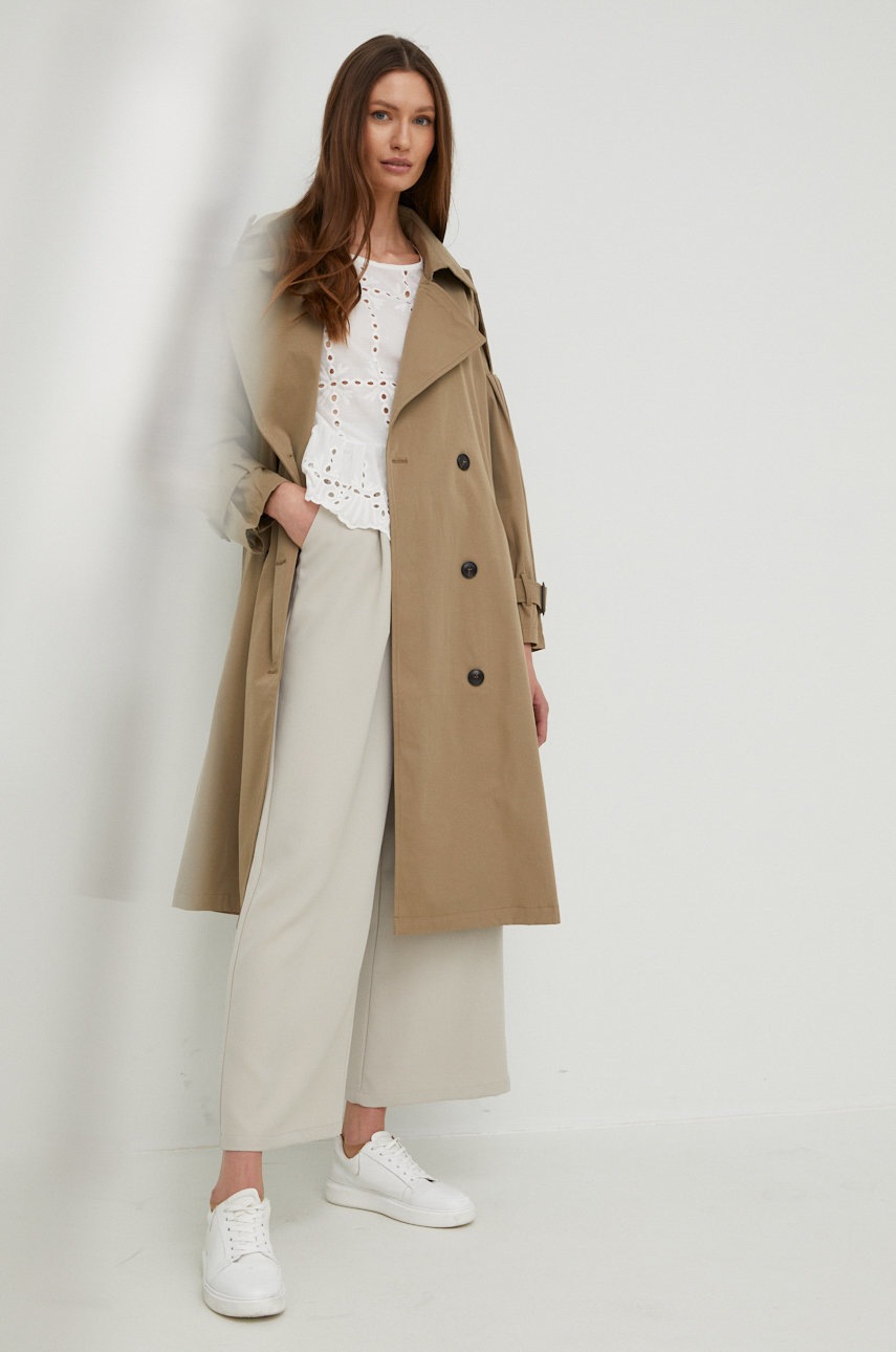 

Бавовняна блузка Answear Lab колір білий