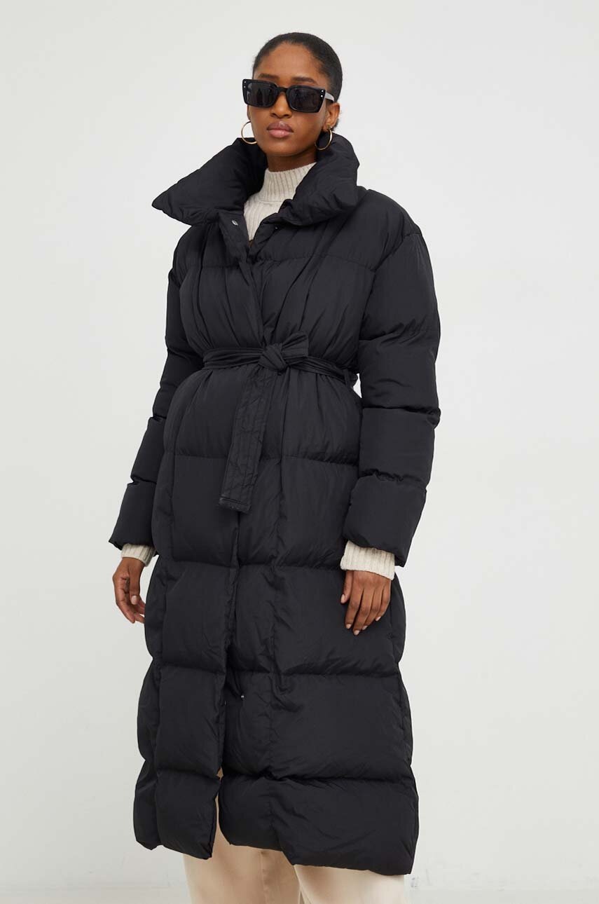 

Куртка Answear Lab жіноча колір чорний зимова oversize