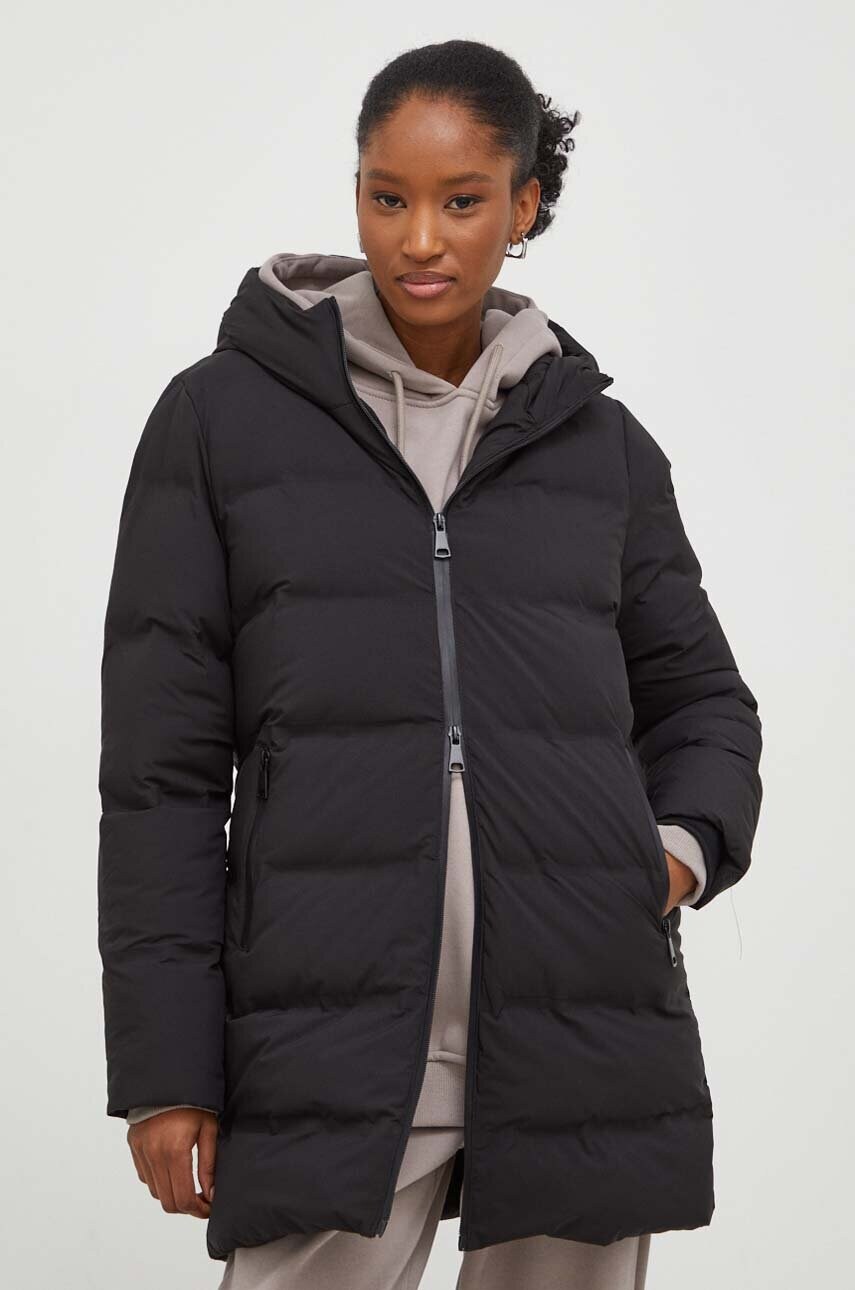 Answear Lab geaca de puf femei, culoarea negru, de iarna