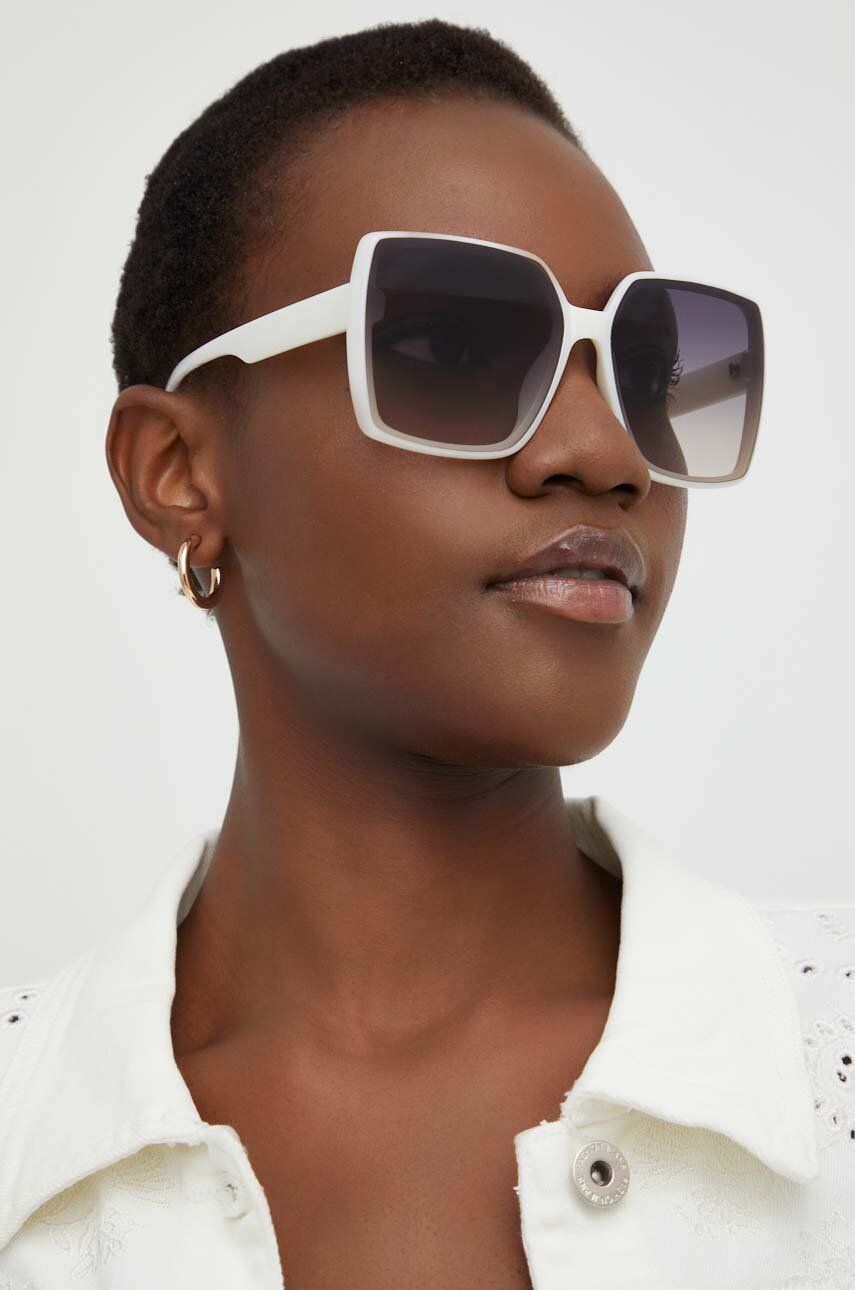 Sluneční brýle Answear Lab dámské, bílá barva - bílá -  100 % Umělá hmota