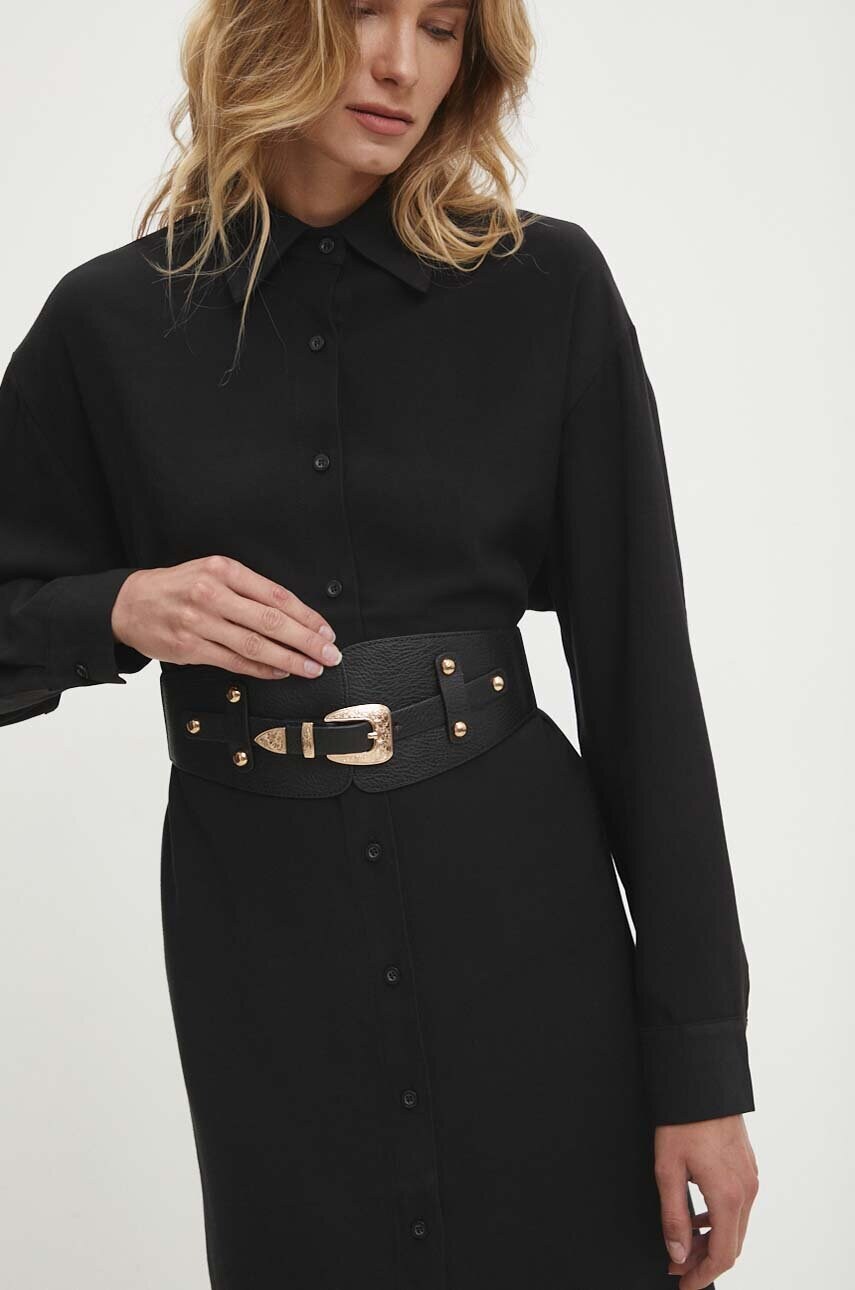 Answear Lab curea femei, culoarea negru