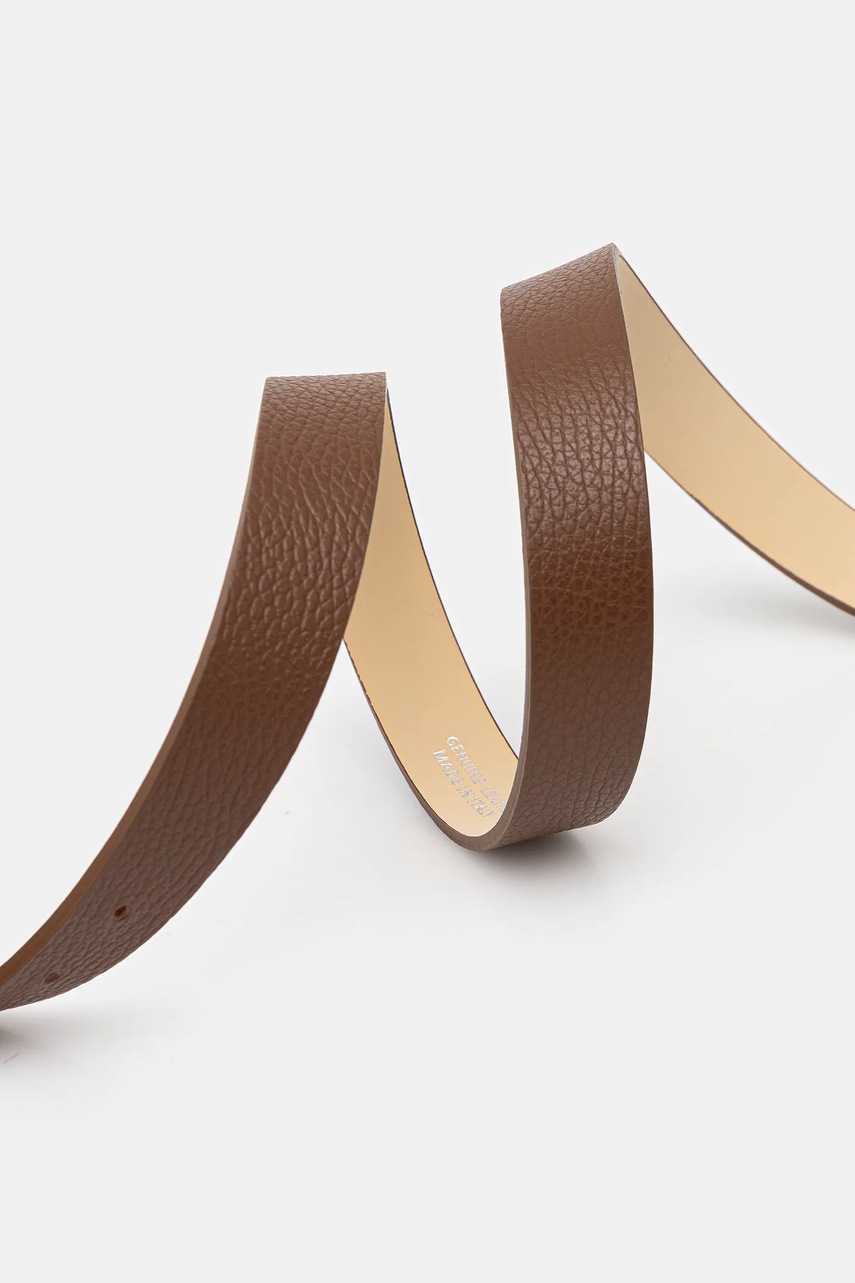 Кожаный ремень Answear.LAB цвет бежевый