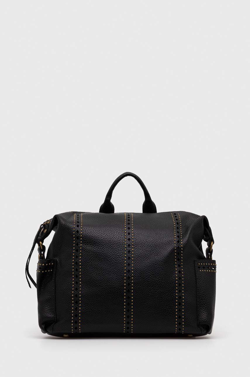 Answear Lab rucsac femei, culoarea negru, mare, neted