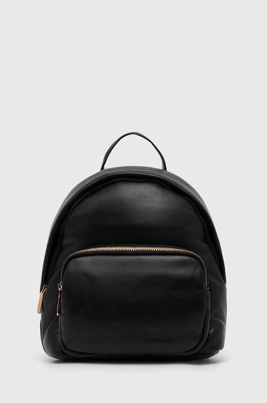 Answear Lab rucsac femei, culoarea negru, mic, neted