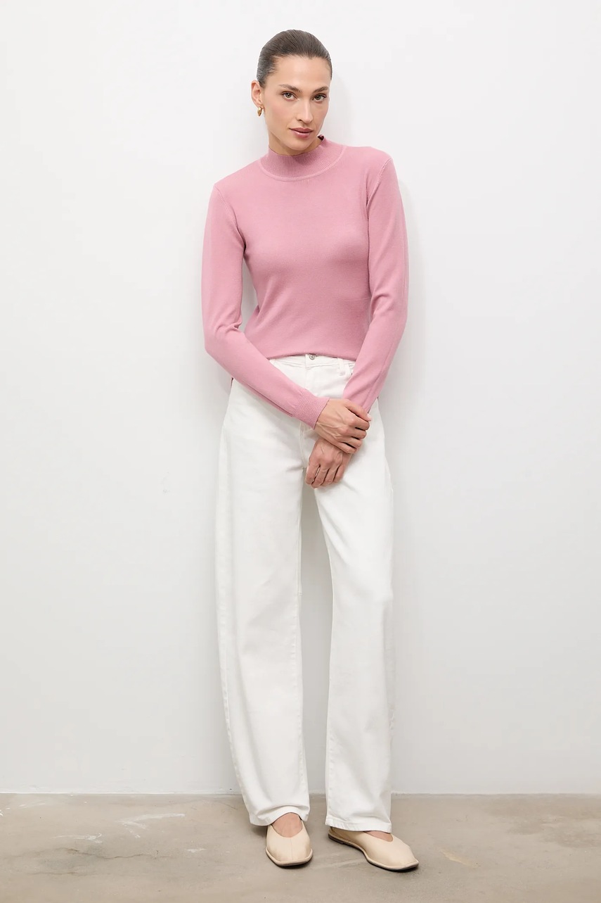 Свитер с кашемиром Answear.LAB цвет розовый лёгкий