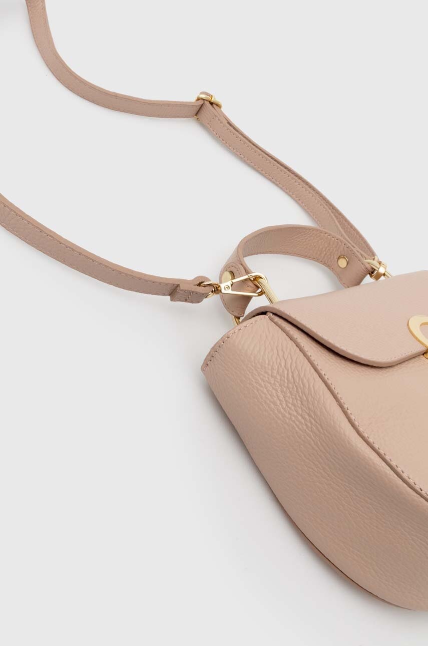 Δερμάτινη τσάντα Answear.LAB χρώμα: ροζ φωτογραφία