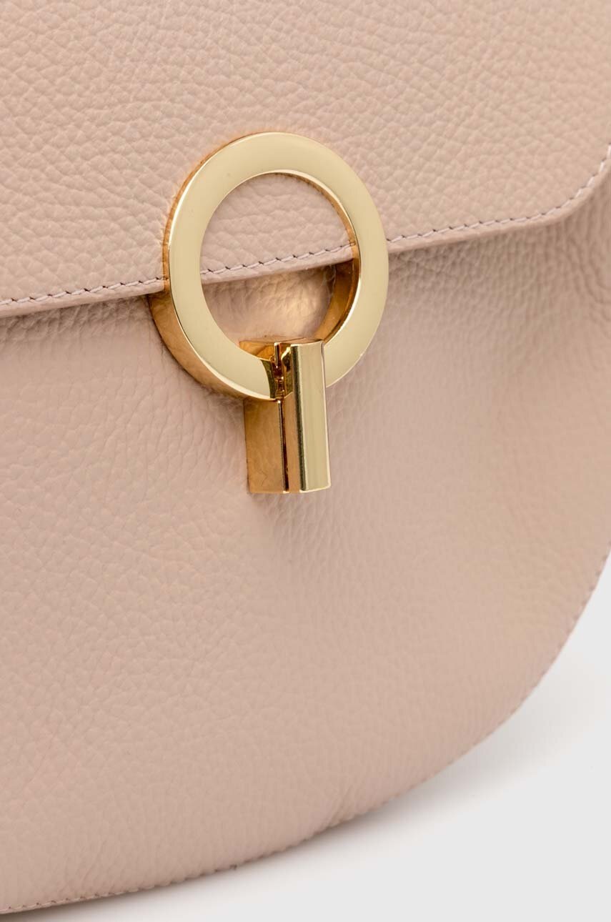 Δερμάτινη τσάντα Answear.LAB χρώμα: ροζ φωτογραφία