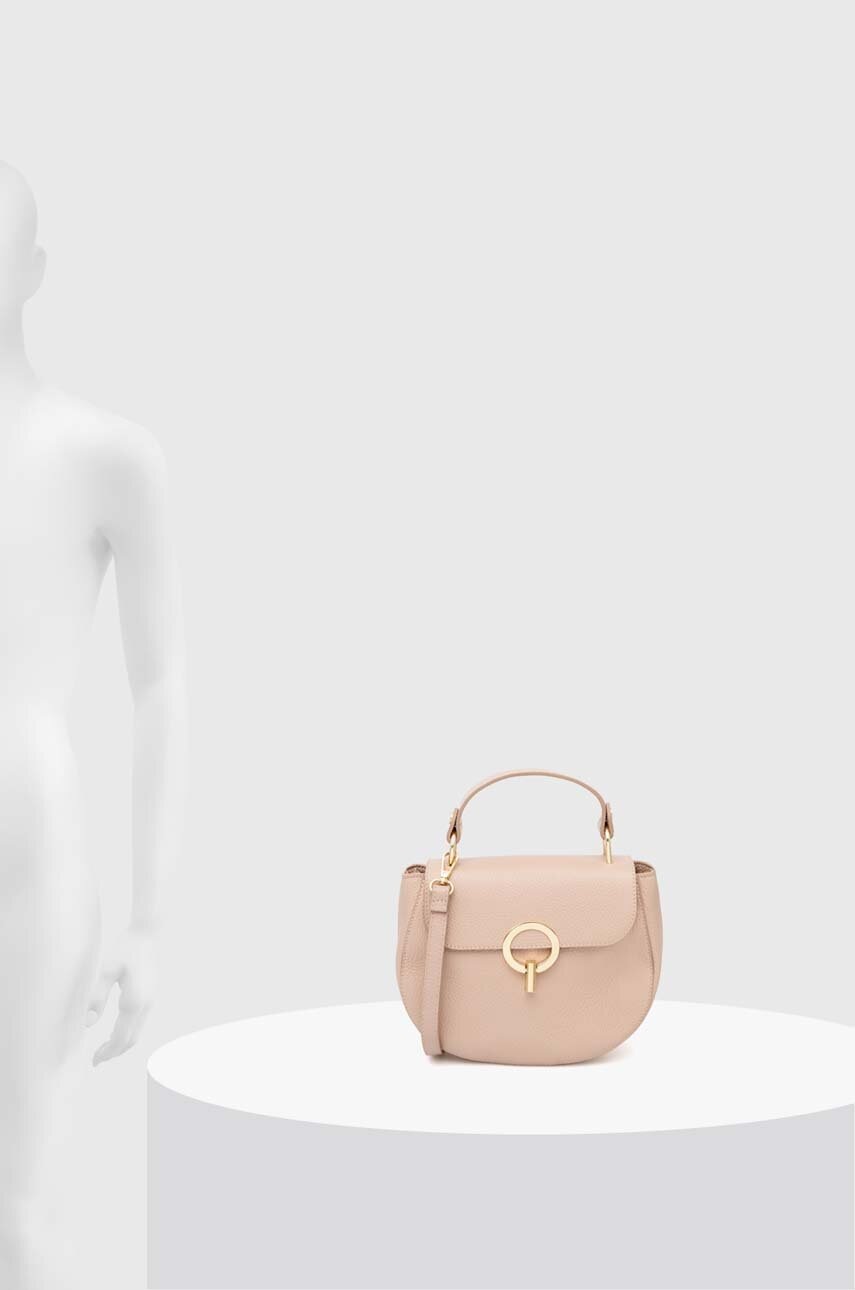 Δερμάτινη τσάντα Answear.LAB χρώμα: ροζ φωτογραφία