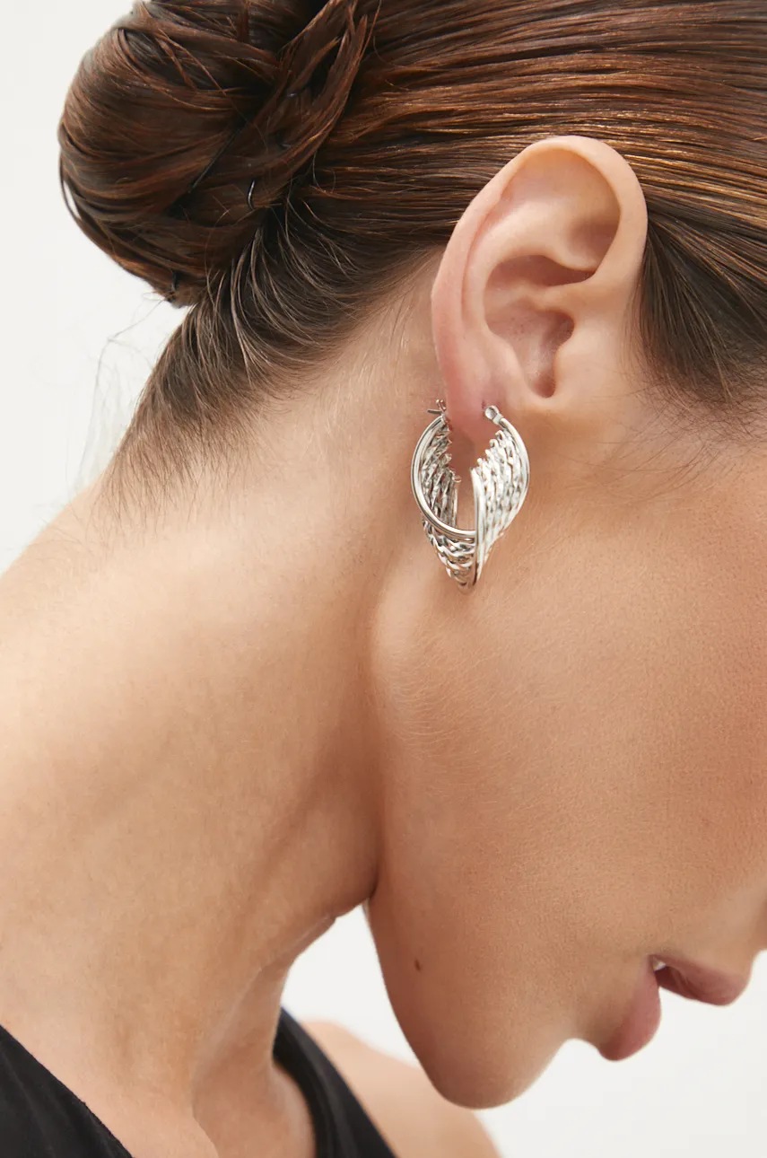 

Обици Answear Lab, Сребърен