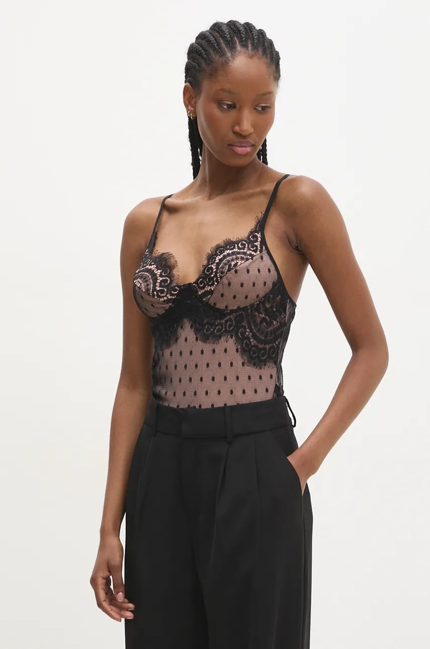 Answear Lab body culoarea negru, modelator