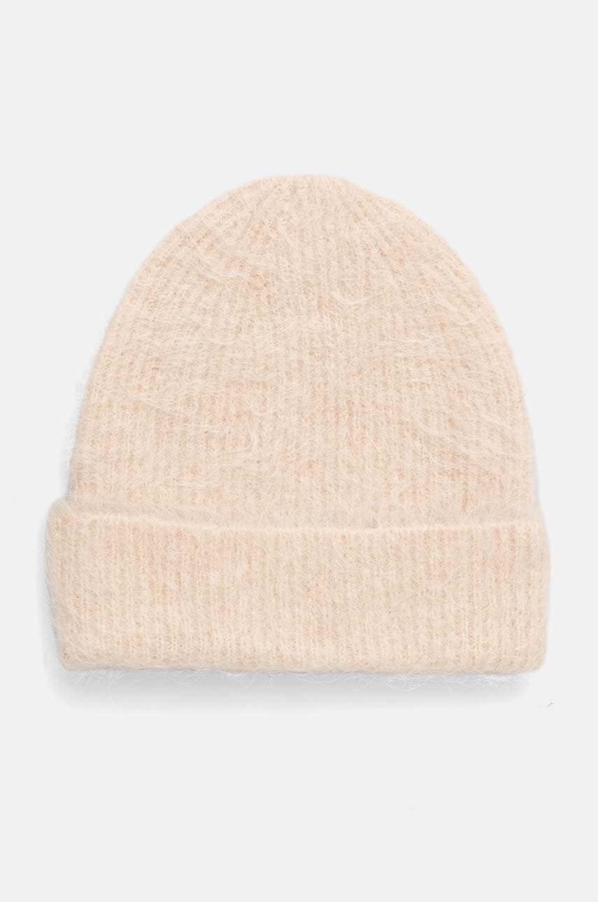 Answear Lab caciula de casmir culoarea bej, de lana Answear Lab caciula de casmir culoarea bej, de lana