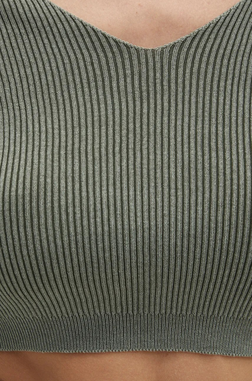 Σετ βαμβακερό Answear.LAB χρώμα: πράσινο φωτογραφία