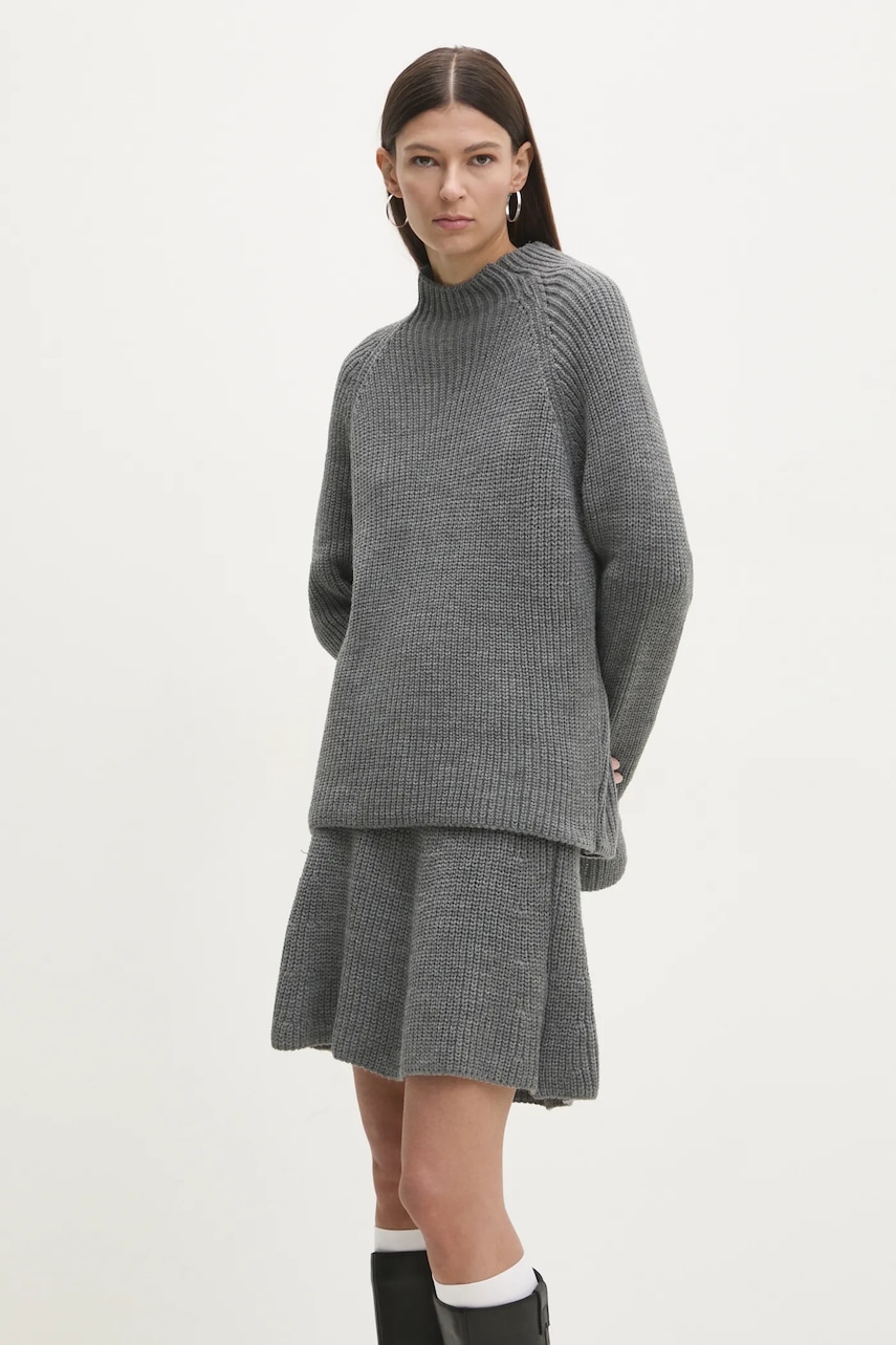 Answear Lab compleu femei, culoarea gri Answear Lab compleu femei, culoarea gri