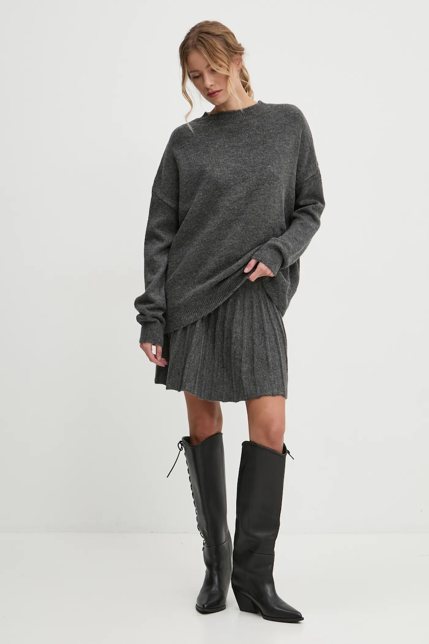 Answear Lab compleu femei, culoarea gri Answear Lab compleu femei, culoarea gri